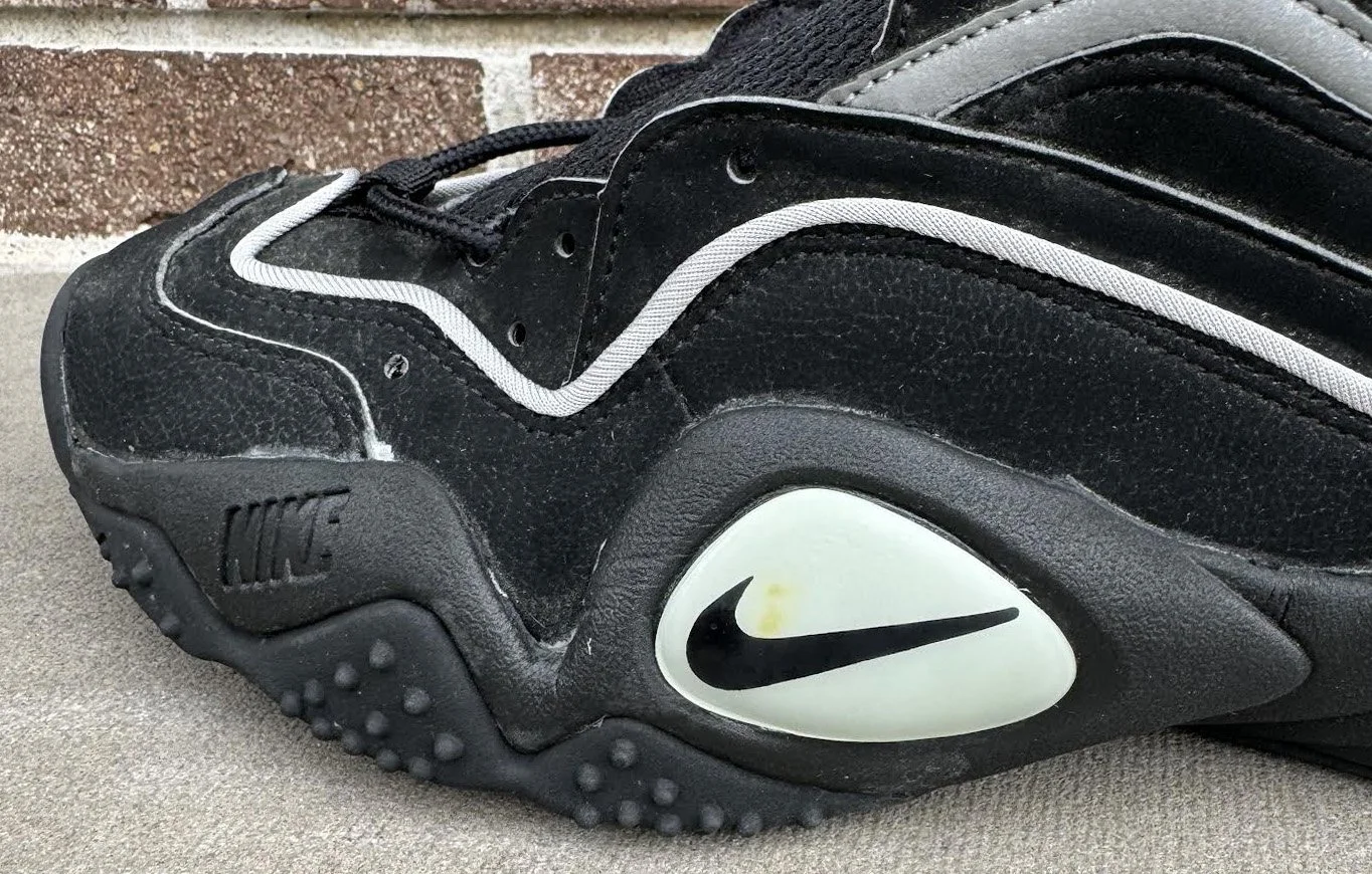 Nike Air Flight Turbulence Black / Black Metallic Silver White